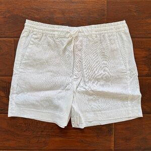 ZARA Linen Elastic Waist Short -  Size Large - New w/o tags